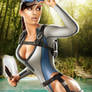 Lara Croft Wetsuit Commission