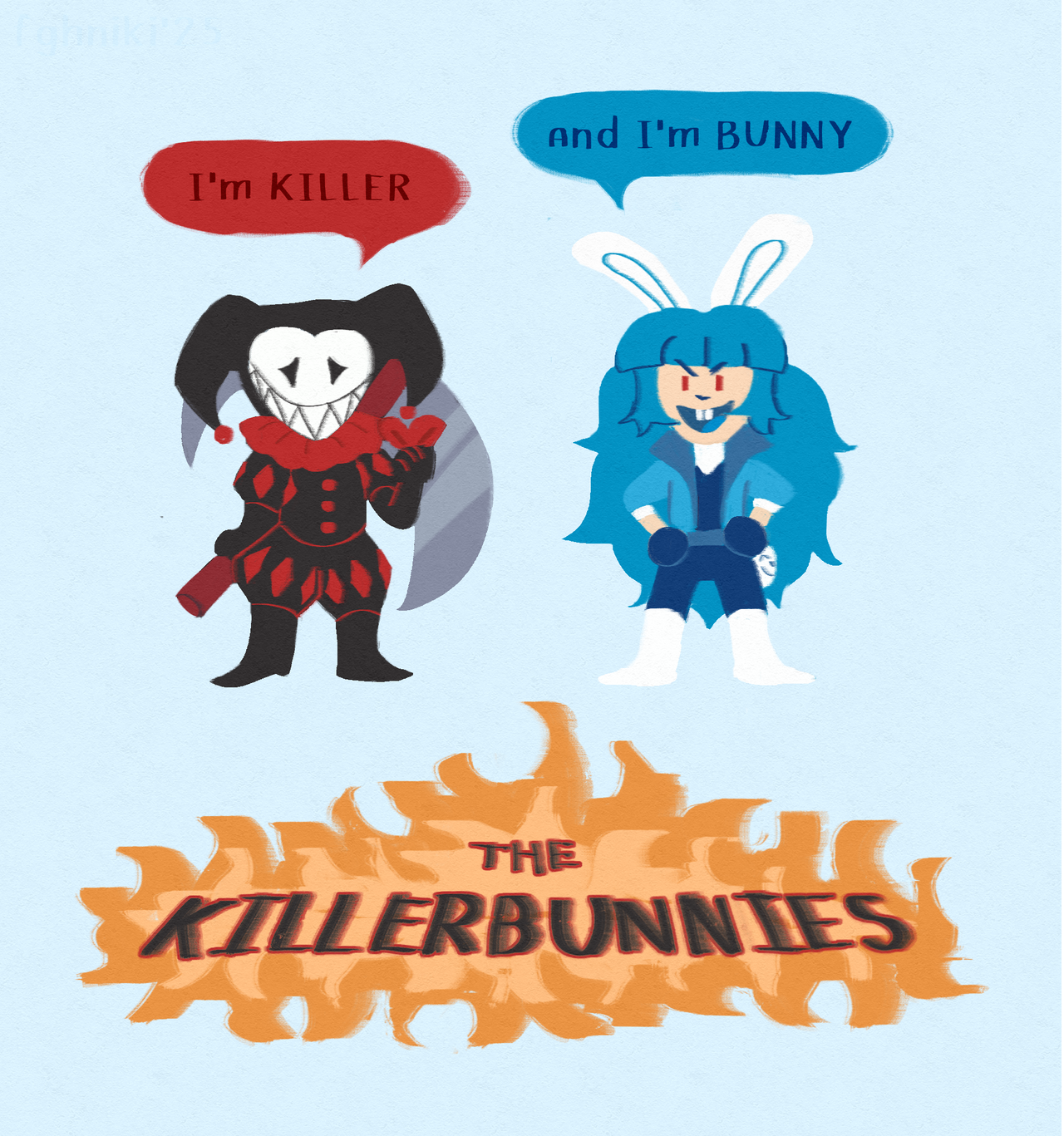 Killer Rabbits Deviantart killerbunnies by FGHNiki on DeviantArt