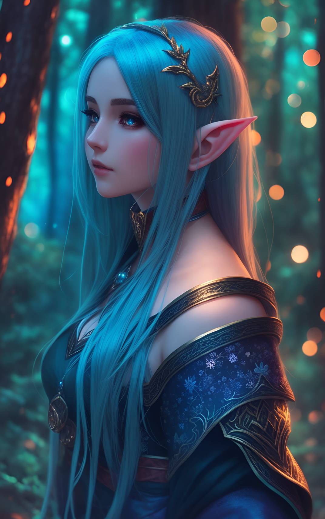 Beautiful Woman Elf by maxmileano on DeviantArt