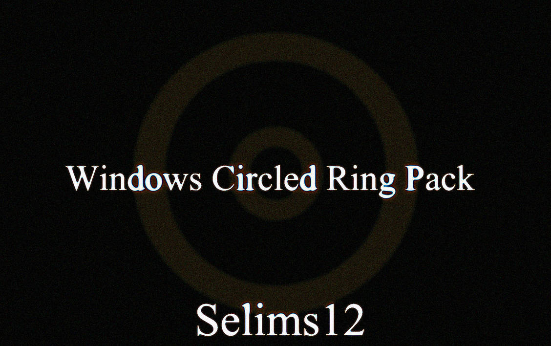 Windows Circled Ring Pack by selims12 on DeviantArt