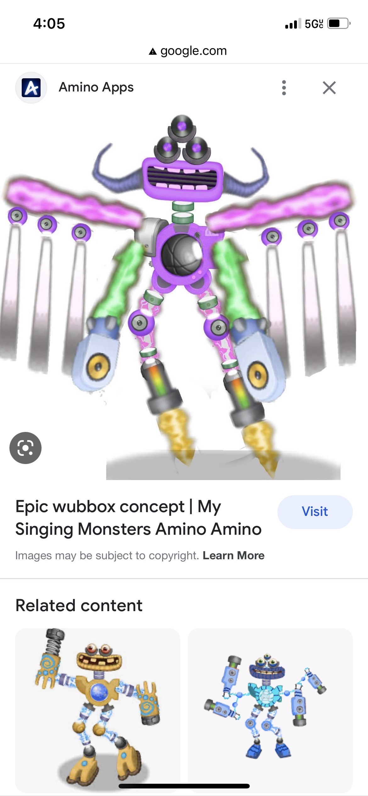 Offical mixed wubbox files!  My Singing Monsters Amino Amino