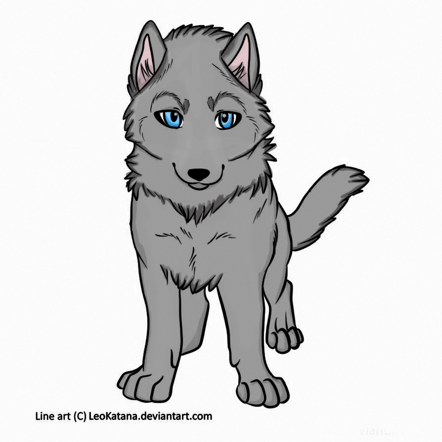 Wolf Cub- Color by ArcaneCrystal on DeviantArt Wolf Cub- Color by ArcaneCrystal on DeviantArt