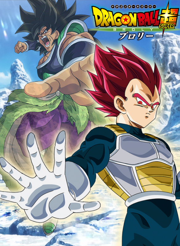 Ssjg vegeta and broly, dbs broly fanart