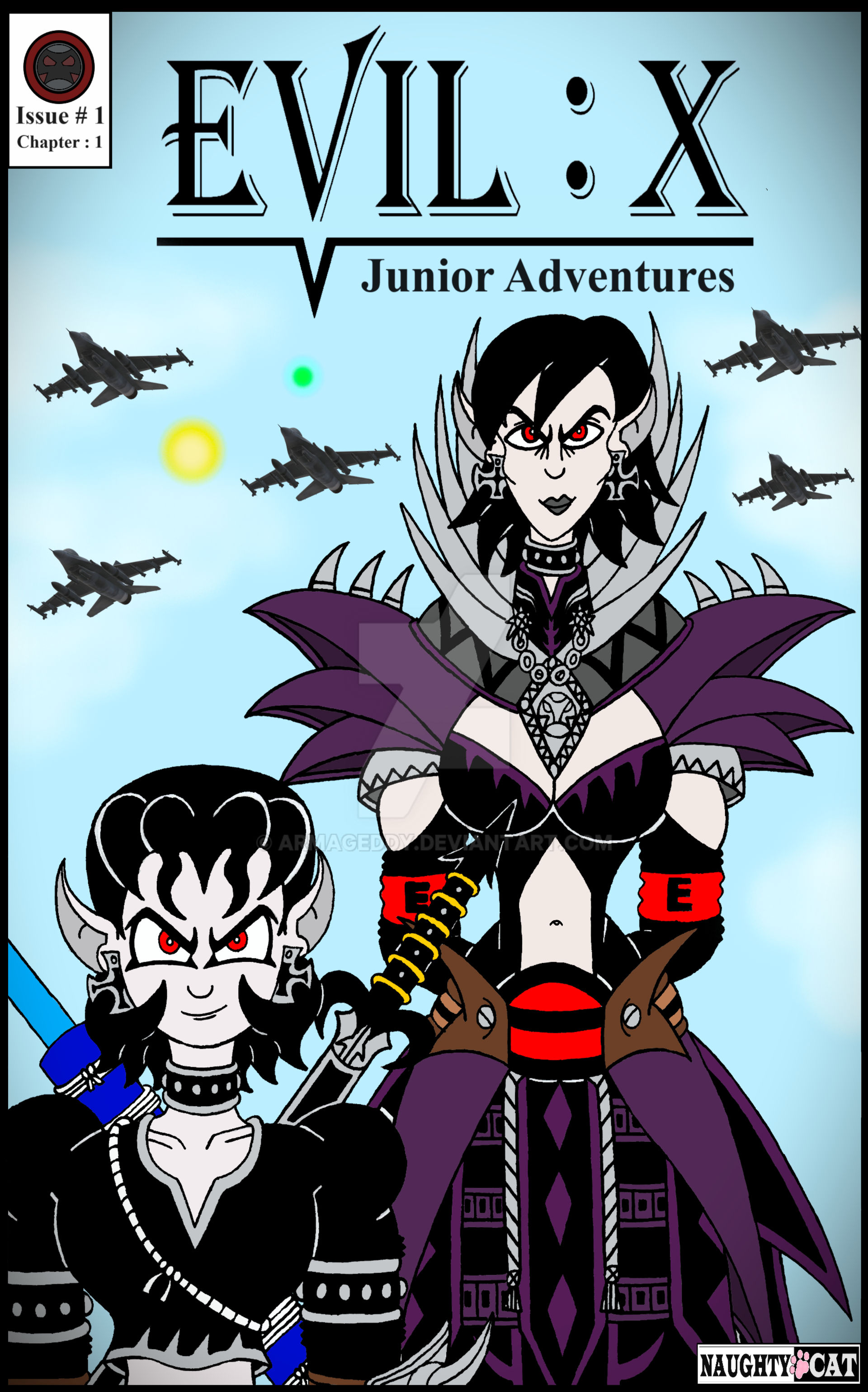 Evil X Chapter 1 Cover