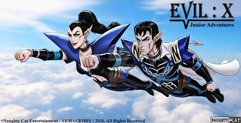 Evil X Junior Adventures - OFFICIAL CONCEPT ART