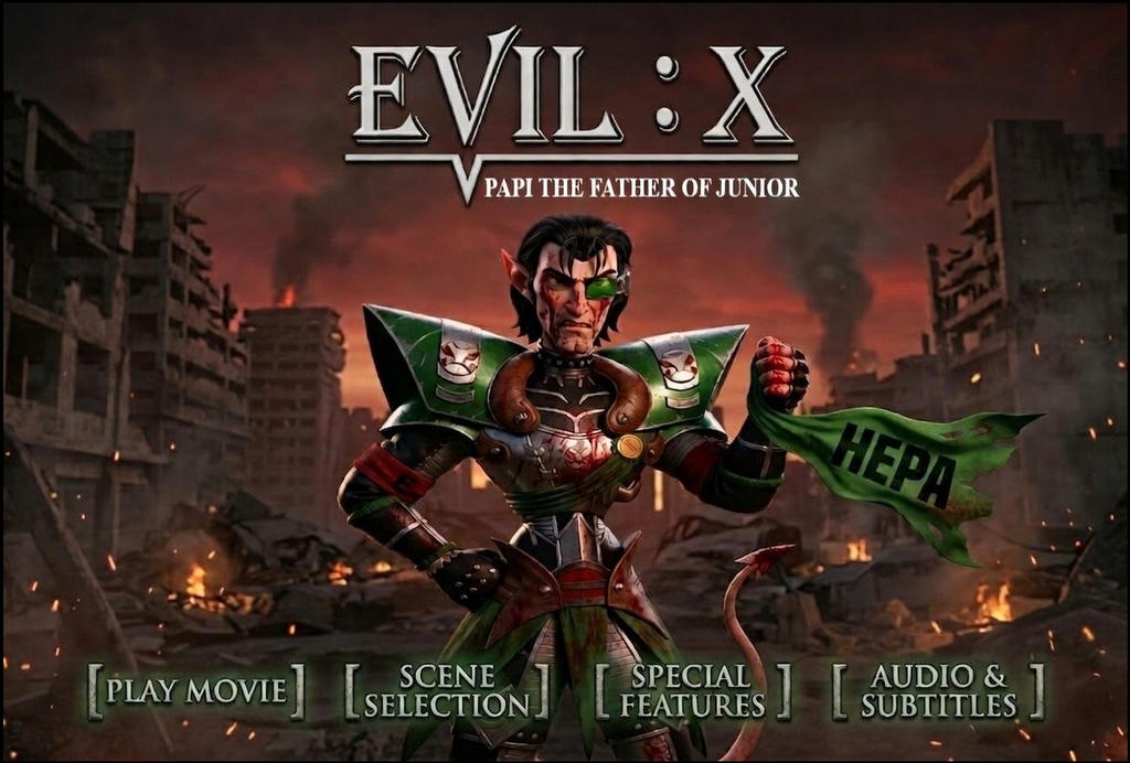 Evil X - Papi The Father Of Junior ( DVD MENU )