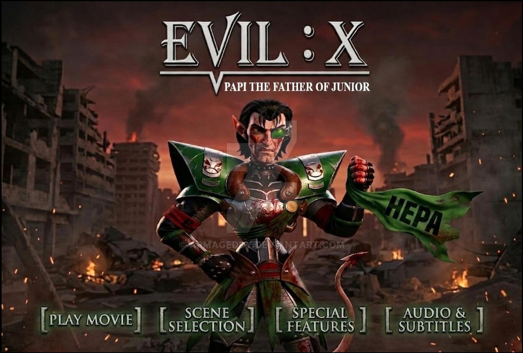 Evil X - Papi The Father Of Junior ( DVD MENU )