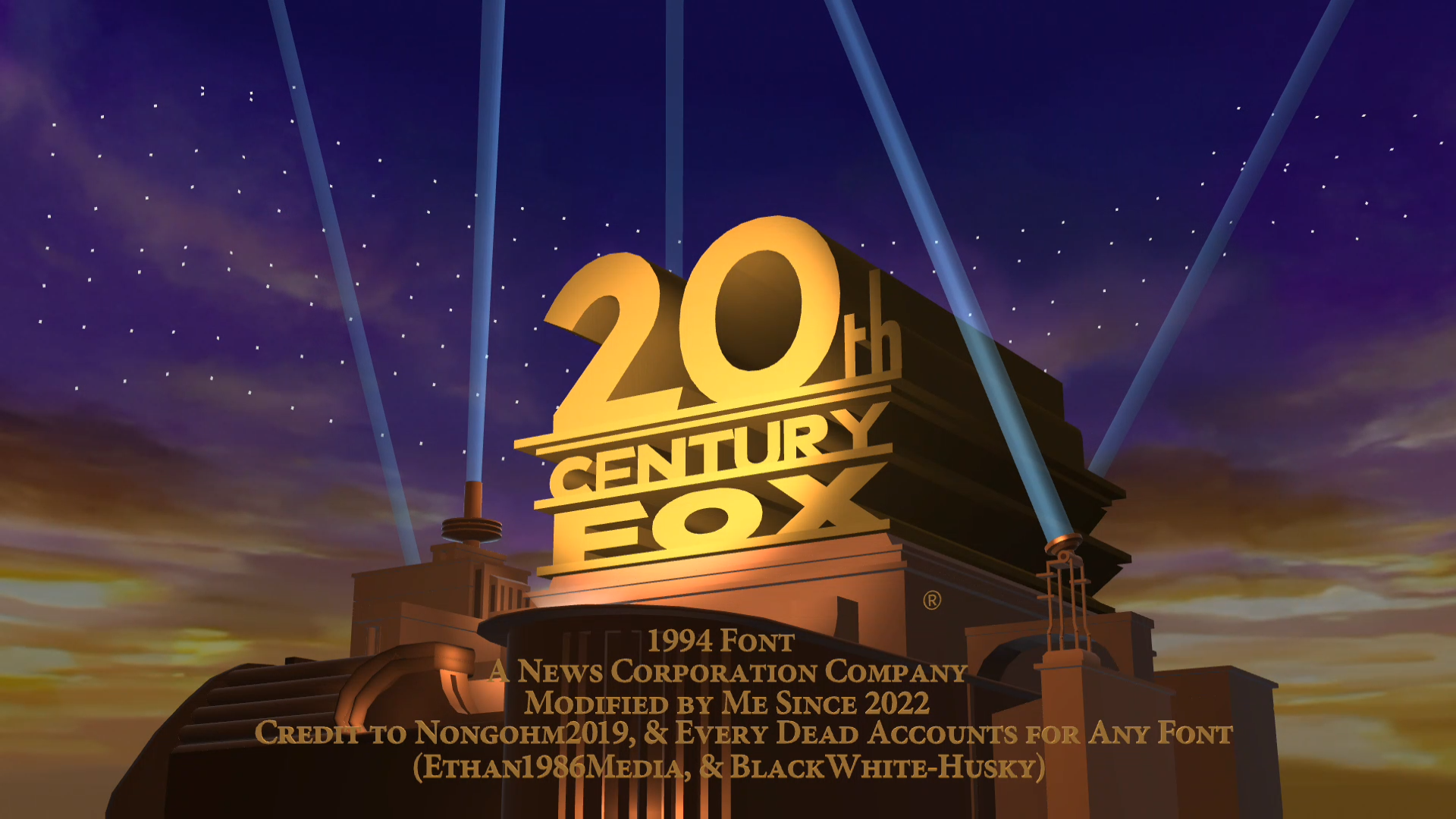 20th Century Fox Logo 1992 1994 Font Modified By StoneMagxonDA On 20th-century-fox-logo-1992-1994-font-modified-by-stonemagxonda-on