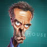 caricature dr house