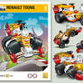 Renault F1 CAR toon