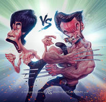 Bruce Lee VS wolverine