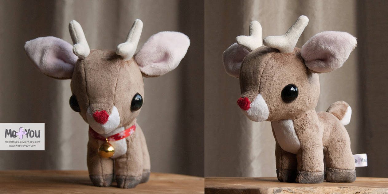 Tiny Reindeer plushie by meplushyou on DeviantArt