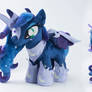 Luna plush with battle armor
