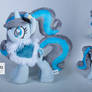 Bubble Blue Pony OC Plushie