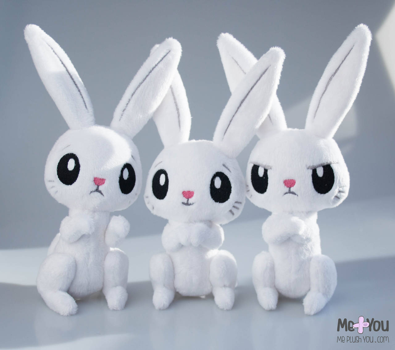 Angel bunnies by meplushyou