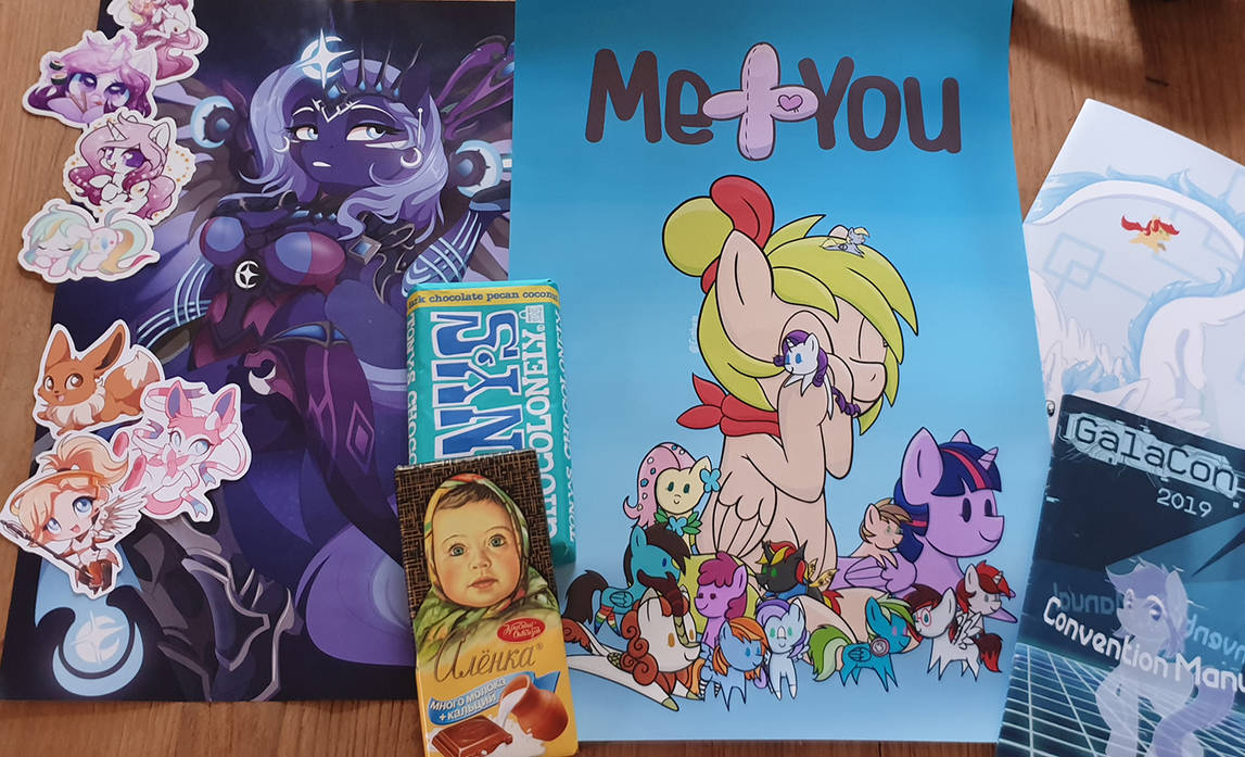 Con loot! :D by meplushyou