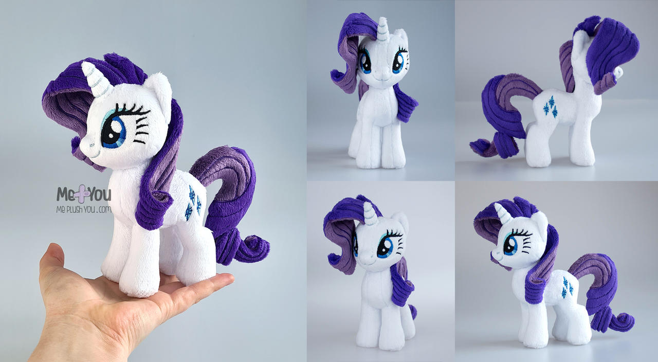 Mini Rarity plush by meplushyou on DeviantArt