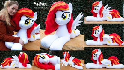 Sunny life sized pony plush