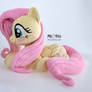 Blushing Fluttershy plush