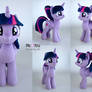 Twilight Sparkle with a ponytail plush