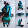 Queen Chrysalis plush (Flufflepuff version)