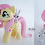 Fluttershy and Angel bunny plush