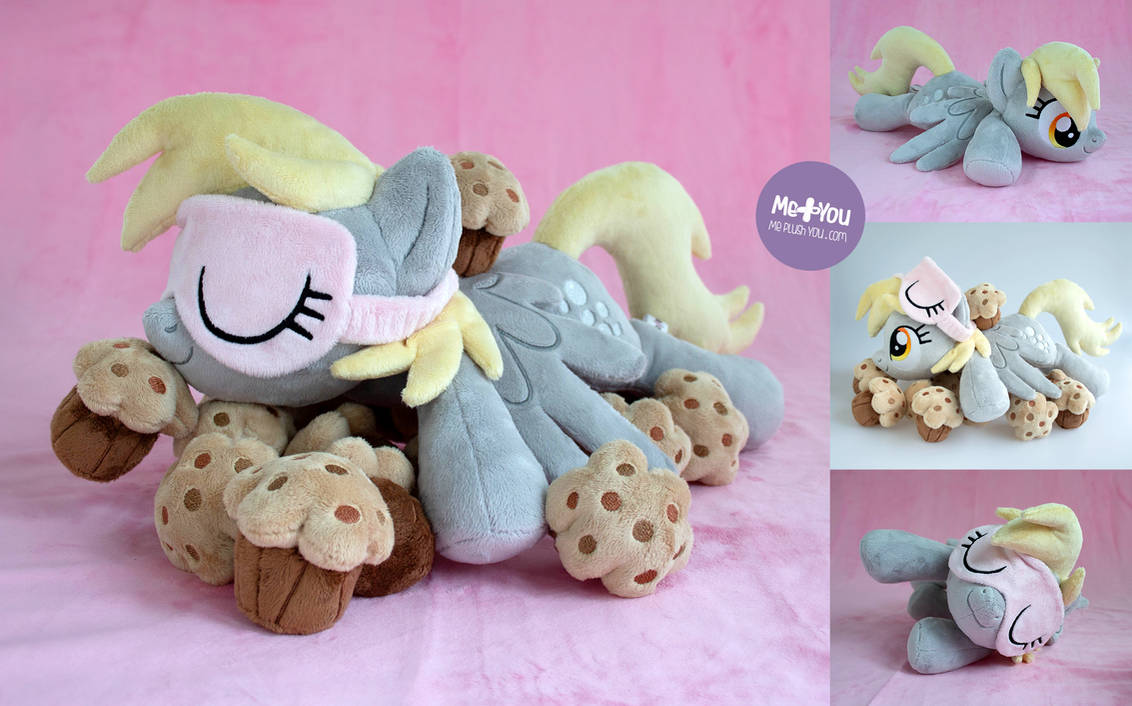 Sleeping Derpy plush by meplushyou on DeviantArt