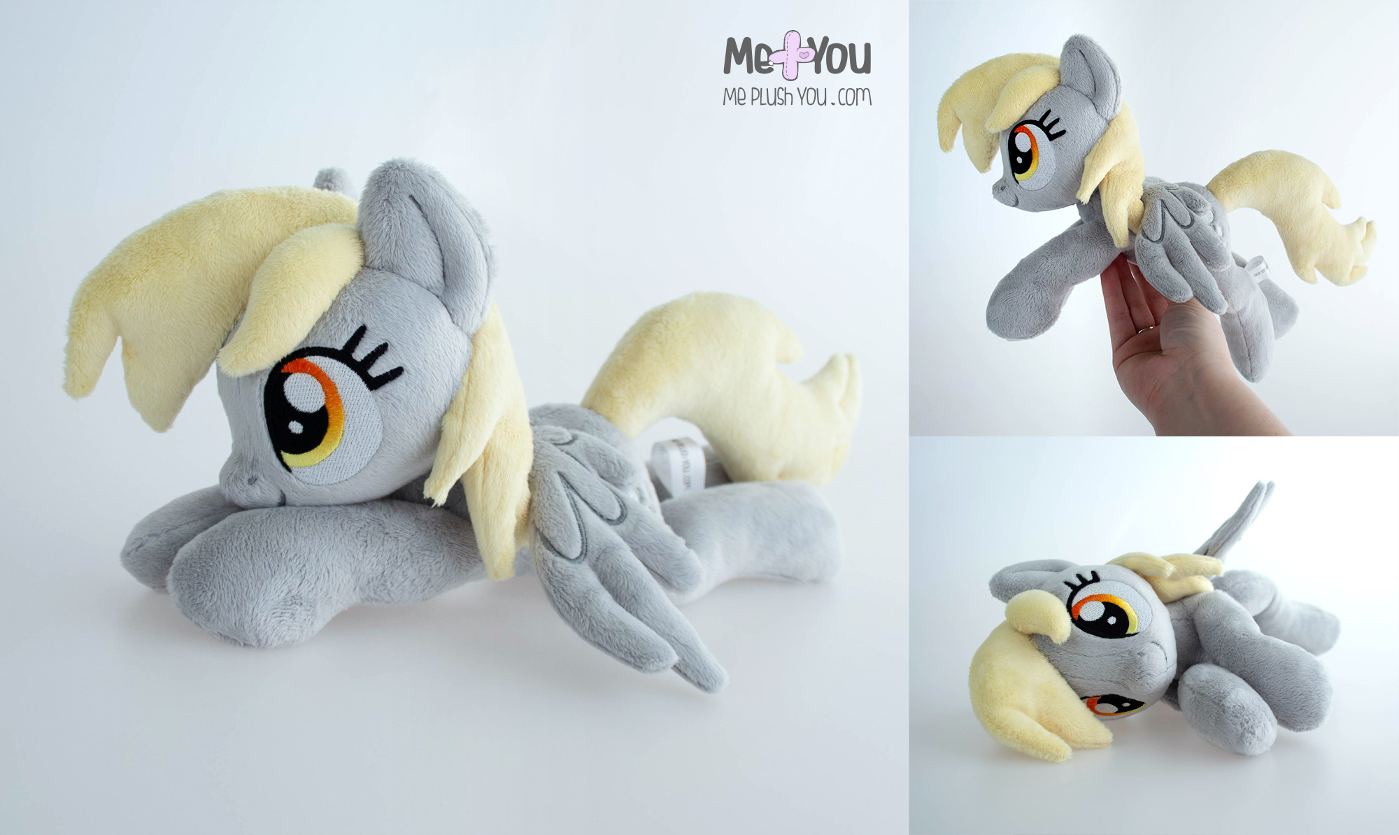 Derpy beanie plush by meplushyou on DeviantArt