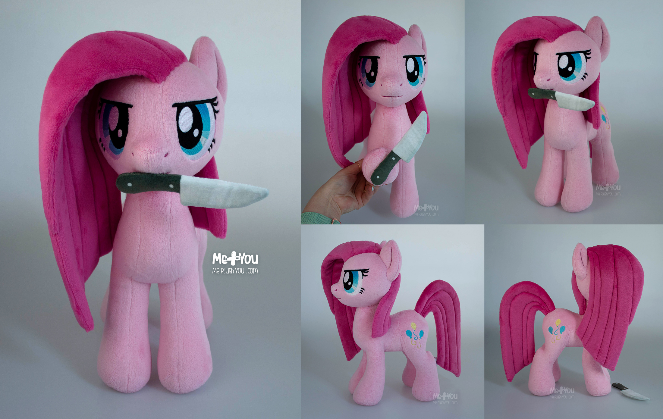 Pinkie Pie Pinkamena plush