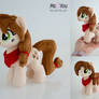 Sweet Bear pony OC mini plush