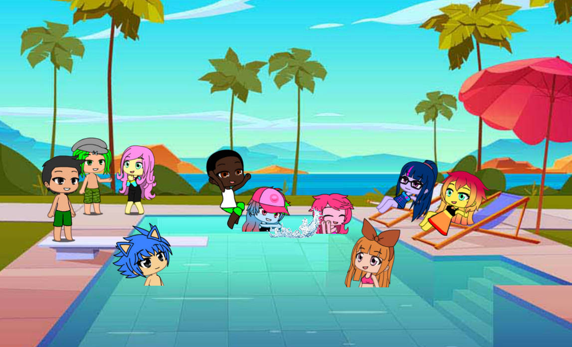 Pool Party by yungstuff on DeviantArt