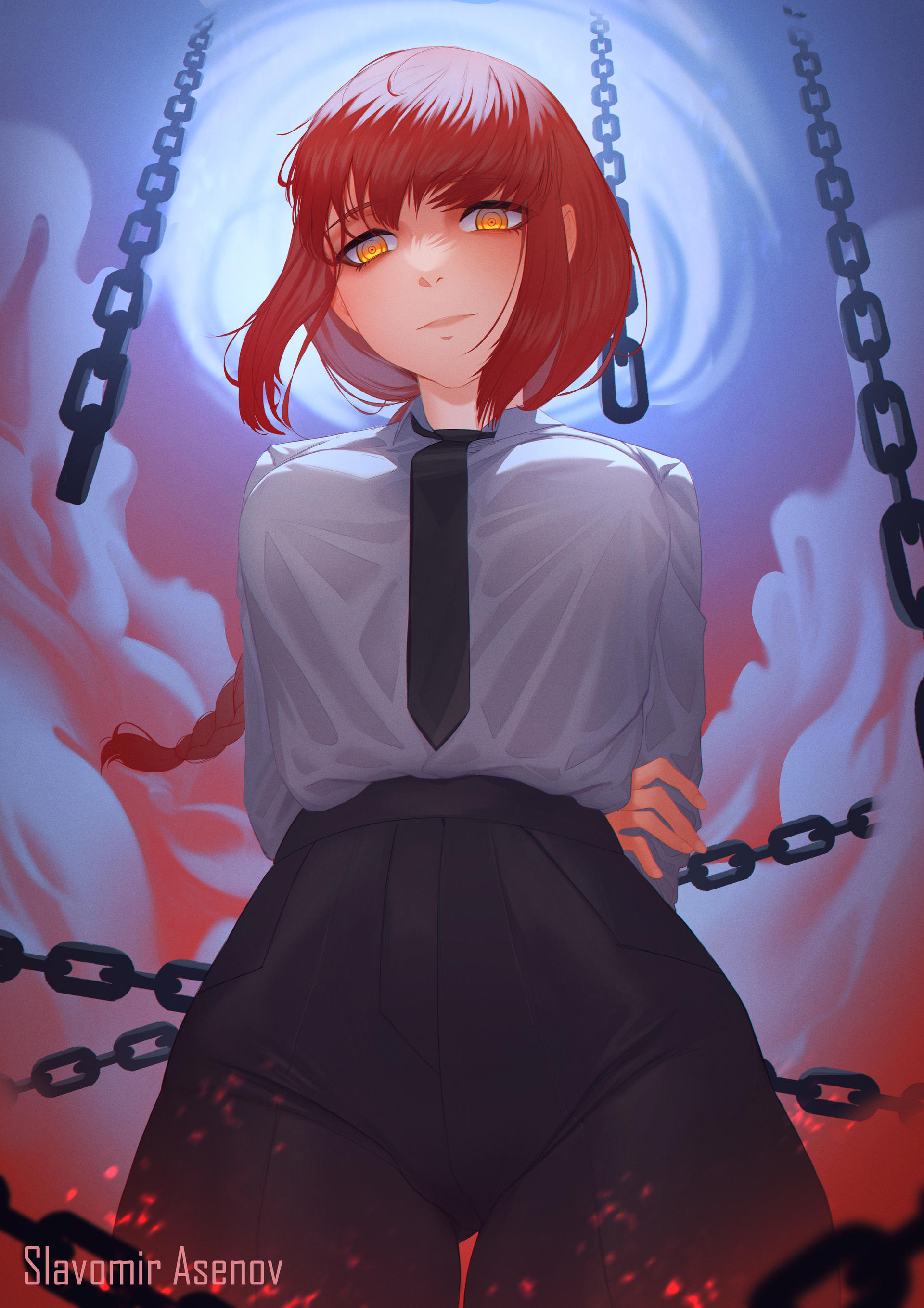 Makima Chainsaw Man Fan Art By SlavomirAsenov On DeviantArt makima-chainsaw-man-fan-art-by-slavomirasenov-on-deviantart