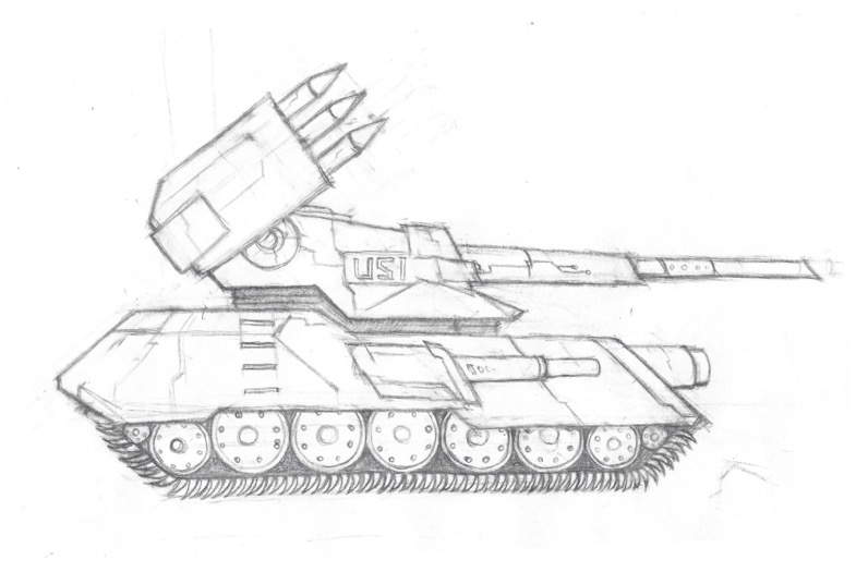 USI Ballista Pattern Battle Tank