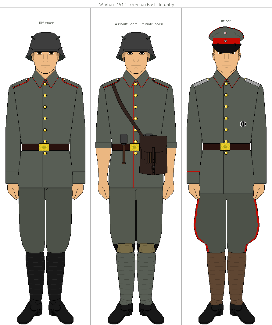 Warfare 1917 German Basic Infantry By Major Vianna On DeviantArt warfare-1917-german-basic-infantry-by-major-vianna-on-deviantart