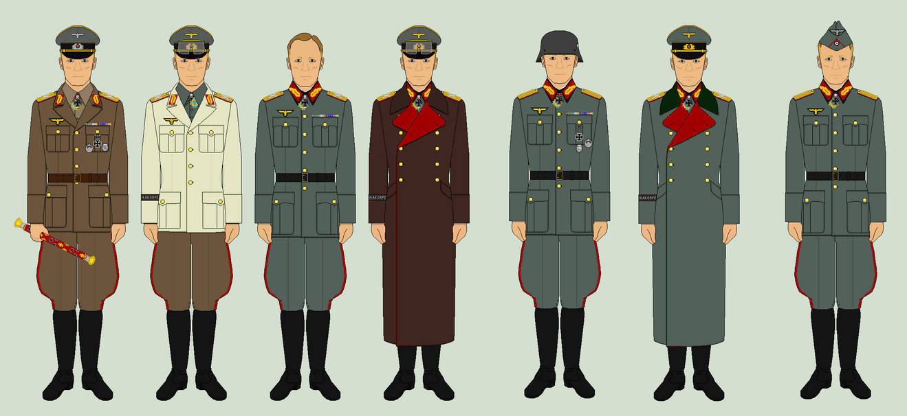 More Rommel Uniforms by Major-Vianna on DeviantArt