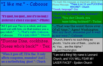 My Top 10 Red VS Blue Quotes by PsychoDemonFox on DeviantArt