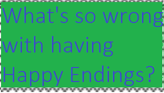 Happy Endings Stamp