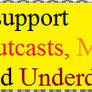 Support the Underdogs Stamps