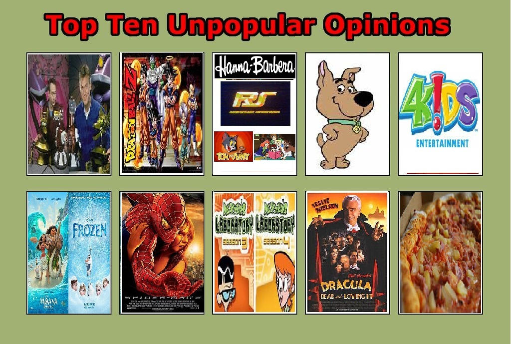 Unpopular Opinions Meme By Psychodemonfox On Deviantart Unpopular Opinions Meme By Psychodemonfox On Deviantart