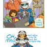 sans has a good halloween