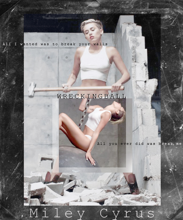 100913 - Miley Cyrus WRECKING BALL