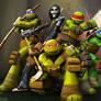 The Turtles And Casey Jones