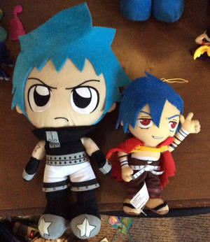 Kamina And Blackstar plushies