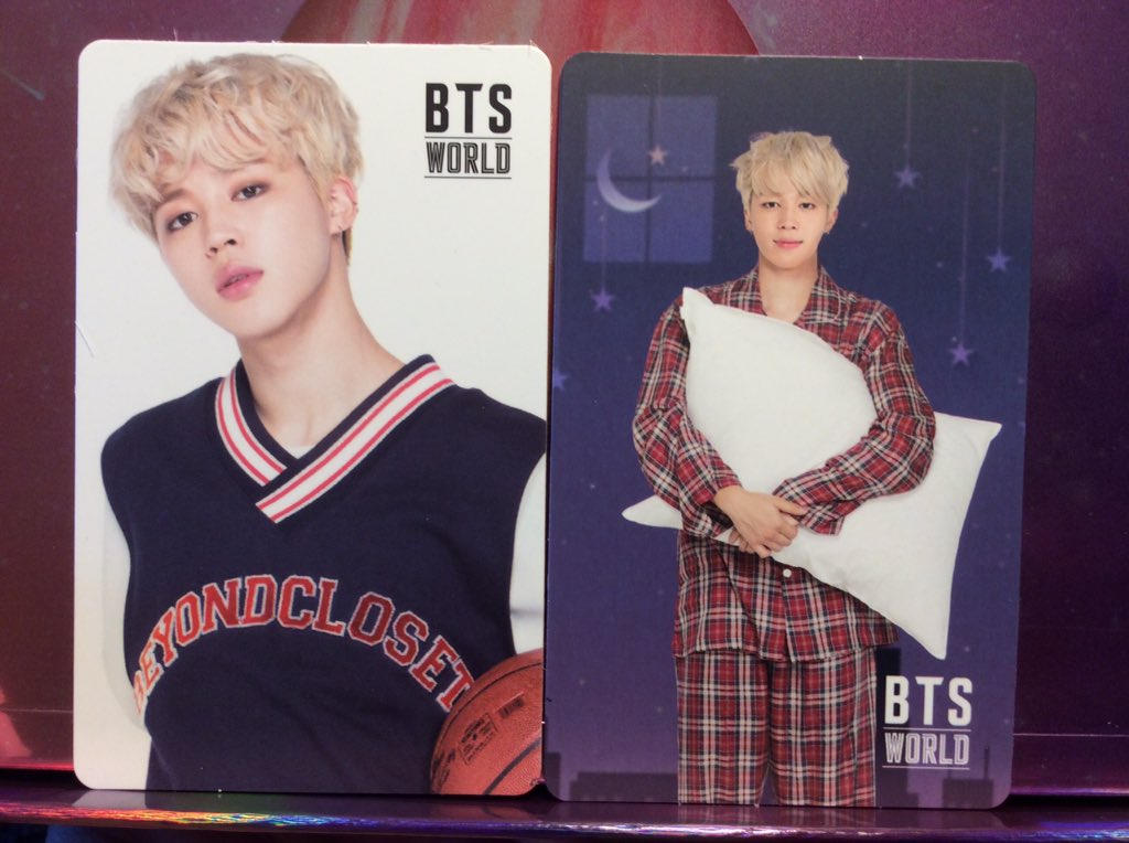 K-POP BTS JIMIN  BTS WORLD OST  Original Sound Track Official Photocard