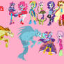 Equestria Girls Rainbow Rocks all characters