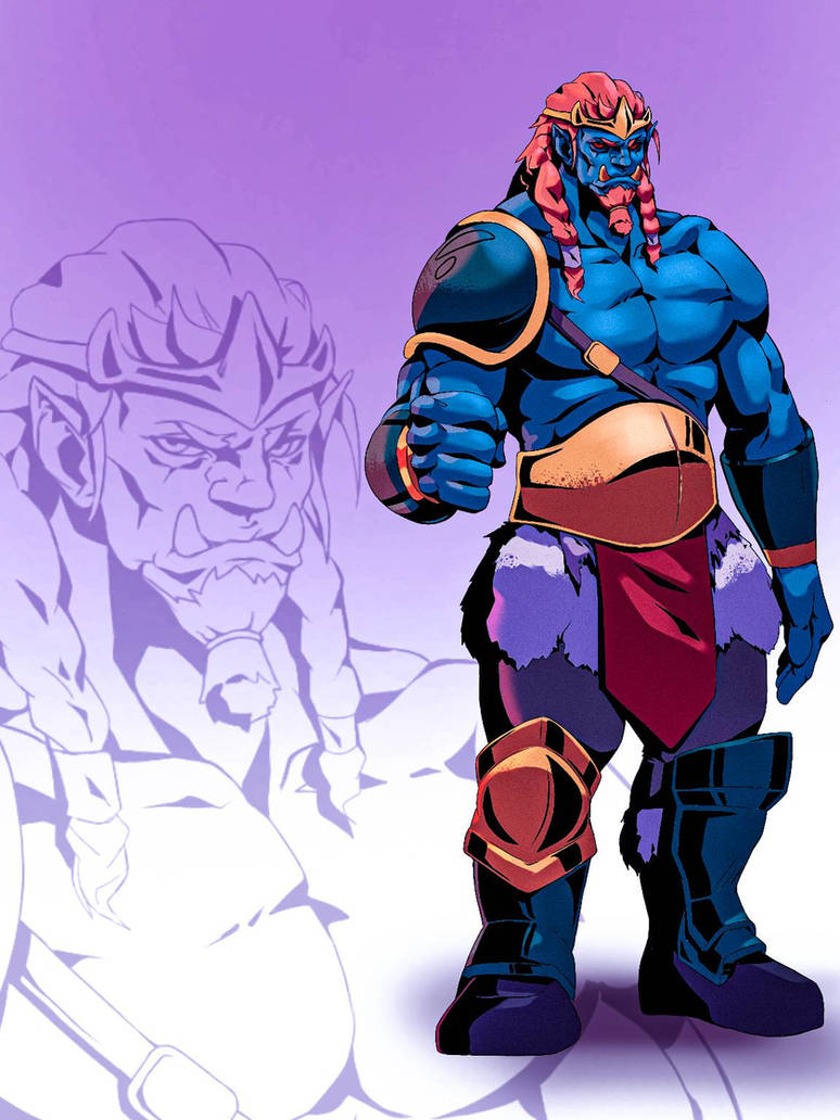 Orc character design by Nobel000 on DeviantArt