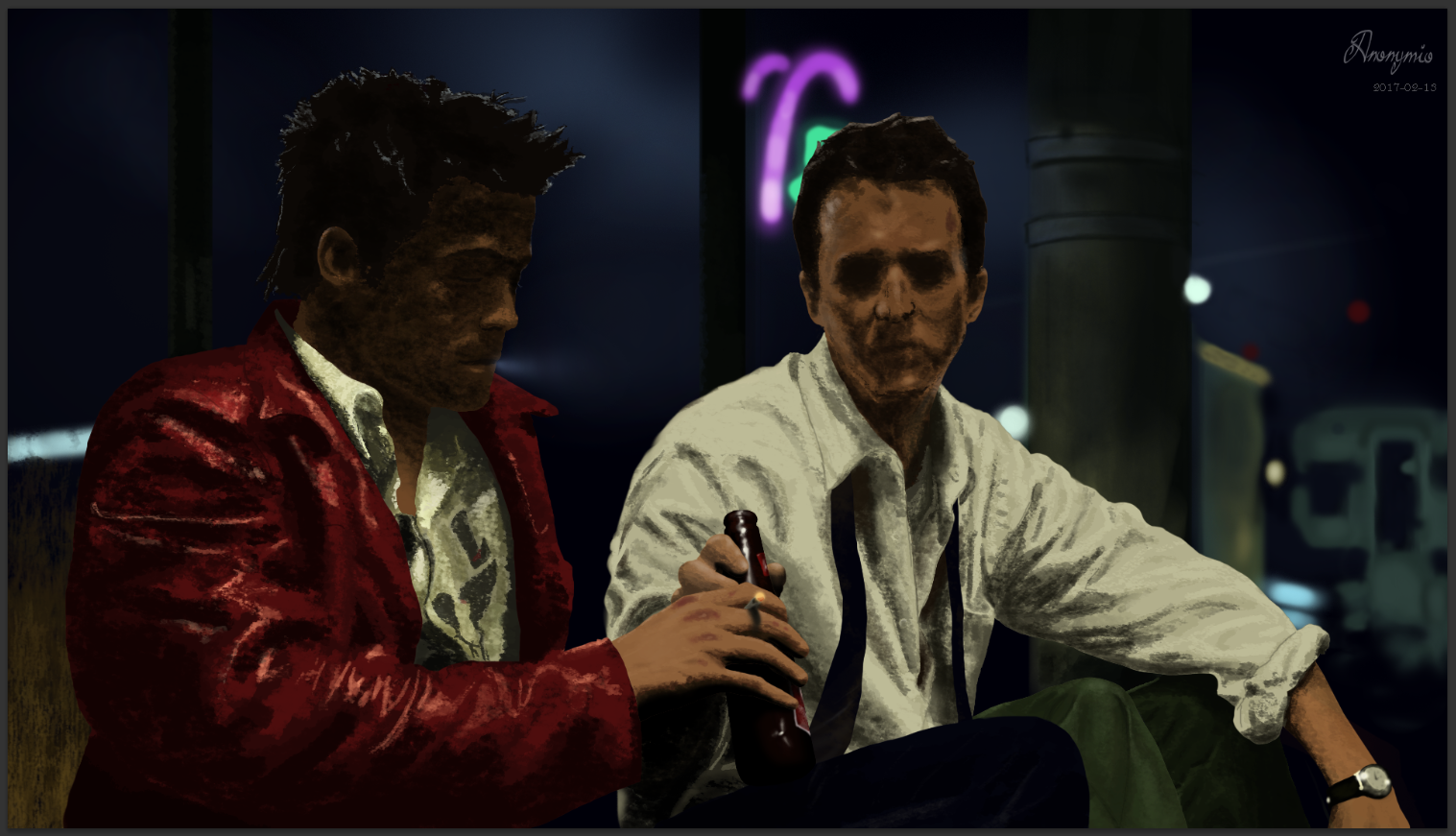 Fight Club (After fight scene)