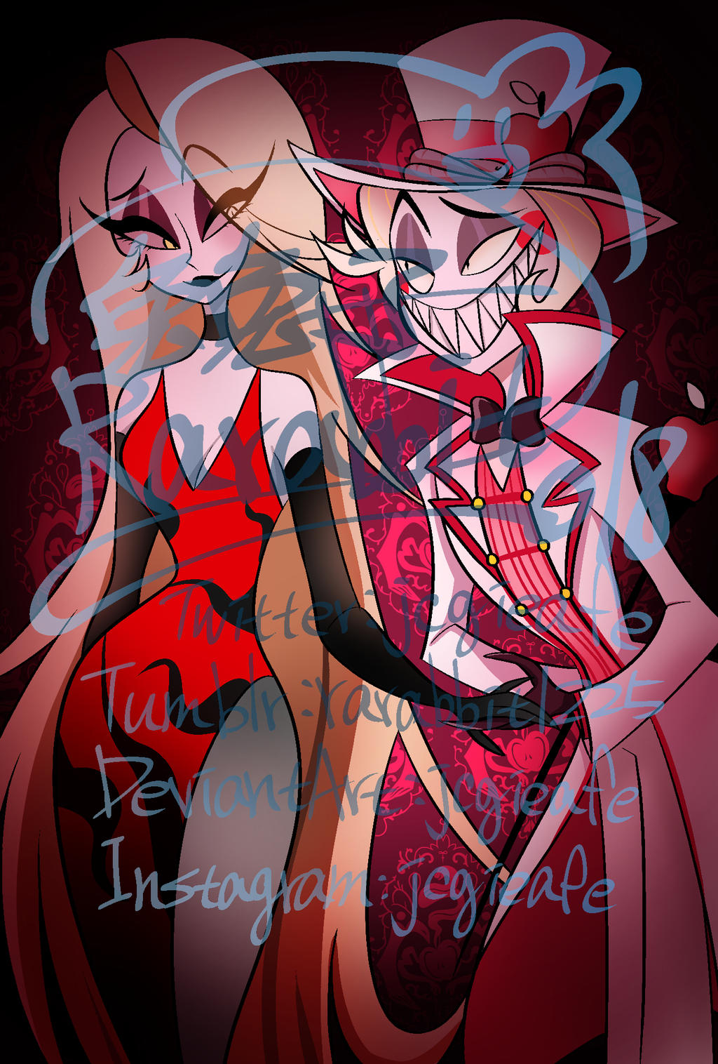 Hazbin Hotel Mom And Dad By Jcgieafe On Deviantart