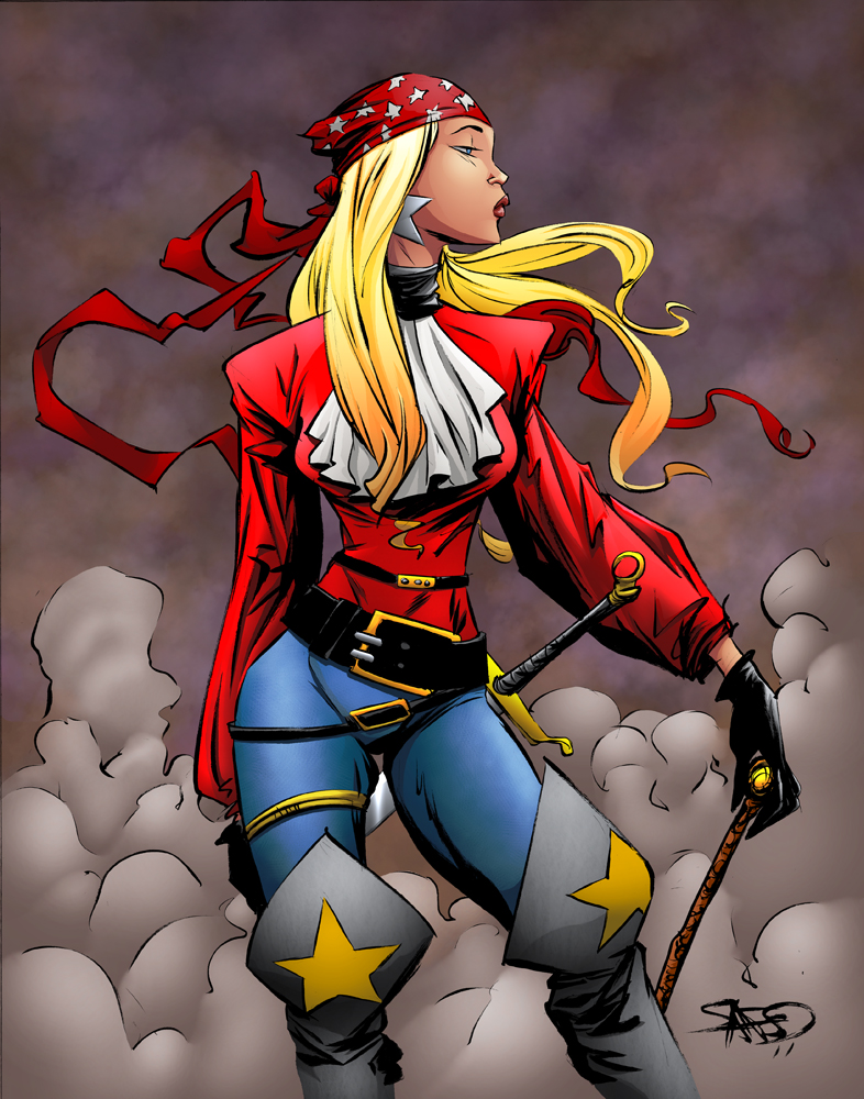 Pirate Wonder Girl