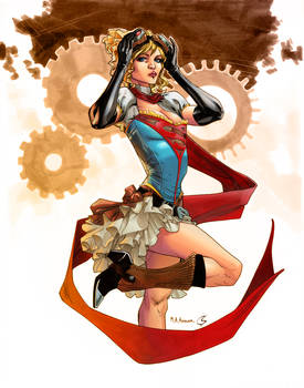 Steampunk Supergirl